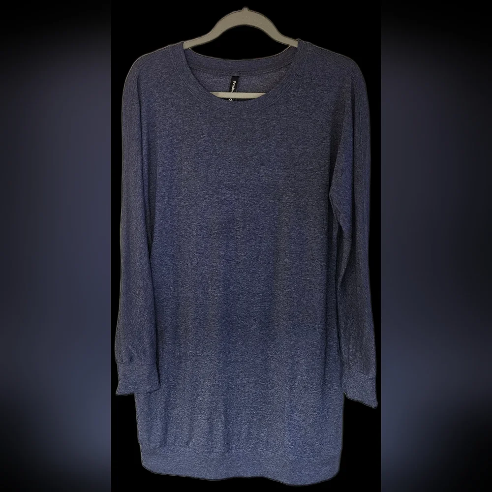 Casual Navy Long Sleeve Dress - Picture 3 of 6